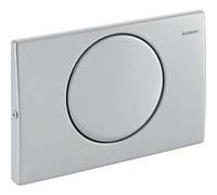 Geberit Mambo Placa de accionamiento para fregaderos, atornillables, acero inoxidable, 115.751.00.1