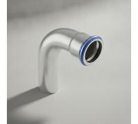 Geberit Mapress Acero inoxidable Codo con extremo de inserción, DN 40, dø 42 mm,