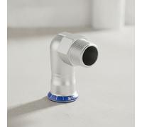 Geberit Mapress Acero inoxidable Codo de transición 90° con rosca exterior, DN 4