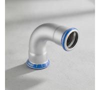 Geberit Mapress Acero inoxidable Codo, DN 100, dø 108 mm, 36130