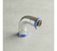 Geberit Mapress Acero inoxidable Codo (Gas), DN 65, 34447