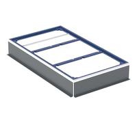 Geberit Marco de instalación Duofix para superficie de ducha, para diez pies, 160x90cm, 551.517.00.1