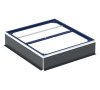 Geberit Marco de instalación Duofix para superficie de ducha, para siete pies, 110x100cm, 551521001 - CM