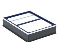 Geberit Marco de instalación Duofix para superficie de ducha, para siete pies, 120x90cm, 551.514.00.1