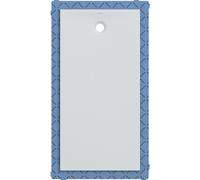 Geberit plato de ducha rectangular Olona 100x120 cm, altura 4 cm, desagüe en el centro, blanco/ mate, 550915001 - CM
