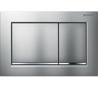 Geberit Omega20 botón de descarga para WC cromo brillante-cromo mate 115.080.JQ.1