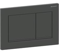 Geberit Omega20 botón de descarga para WC negro 115.080.16.1