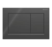 Geberit Omega20 botón de descarga para WC negro 115.080.DW.1