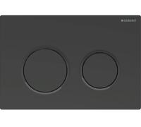 Geberit Omega20 botón de descarga para WC negro 115.085.16.1