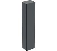 Geberit ONE armario alto con una puerta, 180x29cm, 505.083.00.8, Color: negro mate
