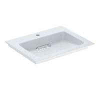 Geberit One lavabo 60x48 cm rectangular para mueble blanco 505.002.00.1
