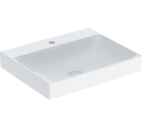 Geberit One lavabo 60x48 cm rectangular para mueble blanco brillante 505.020.01.1