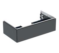 Geberit ONE mueble bajo lavabo, 1 cajÃ³n, 88,8x26,6x47cm, 505.073.00., Color: negro mate - 505.073.00.8