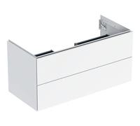 Geberit ONE mueble bajo lavabo, 2 cajones, 103.6x50.4x47cm, 505.264.00., Color: lacado blanco de alto brillo - 505.264.00.1