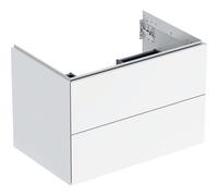 Geberit ONE mueble bajo lavabo, 2 cajones, 74x50,4x47cm, 505.262.00., Color: lacado blanco de alto brillo - 505.262.00.1