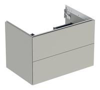 Geberit ONE mueble bajo lavabo, 2 cajones, 74x50,4x47cm, 505.262.00., Color: gris lacado mate - 505.262.00.7