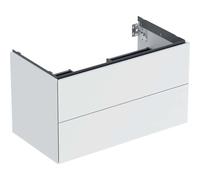 Geberit ONE mueble bajo lavabo, 2 cajones, 88.8x50.4x47cm, 505263002, Color: lacado blanco mate - CM