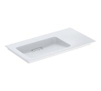 Geberit ONE muebles lavabo salida horizontal, espacio estante derecha, 90x13.1x47.5cm, 505.008.00.1, Versión: sin orificio para el grifo