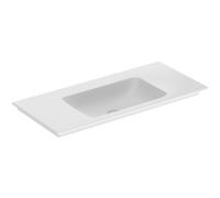 Geberit ONE muebles lavabo salida vertical, 105x14x48cm, 505.01, VersiÃ³n: sin orificio para el grifo - 505.011.01.4