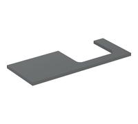 Geberit ONE placa de lavabo, recortable derecha, 120x3x47 cm, 505.325.00., Color: lava lacada mate