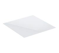 Geberit ONE tapa para armario lateral y elemento lateral, cristal, 45x0,6x46,5cm, 505.082., Color: blanco/vidrio - 505.082.00.1