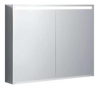 Geberit OpciÃ³n armario con espejo con iluminaciÃ³n, dos puertas, ancho 90 cm, 500583001 - 500.583.00.1