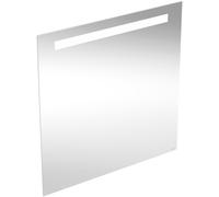 Geberit Option Basic Espejo cuadrado iluminado, iluminación superior, 502.806.00.1, Versión: 70x70cm - 9 vatios
