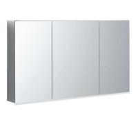 Geberit Option Plus Armoire de toilette con espejo, con iluminación, tres puertas, anchura 120 cm, 500592001, 500.592.00.1