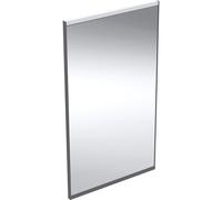 Espejo iluminado Geberit Option Plus Square, iluminaciÃ³n directa e indirecta, ancho 40 cm, 502.780., Color: negro mate / aluminio anodizado - 502.780.14.1