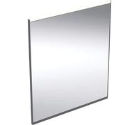 Espejo iluminado Geberit Option Plus Square, iluminaciÃ³n directa e indirecta, ancho 60 cm, 502.781., Color: negro mate / aluminio anodizado - 502.781.14.1