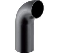 Geberit PE Codo con tramo largo, DN 150, dø 160 mm, 369.015.16.1