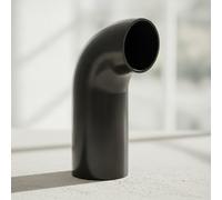 Geberit PE Codo con tramo largo, DN 150, dø 160 mm, 369.030.16.1