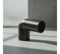 Geberit PE Codo de conexión 90° para manguito, DN 56, 363.083.16.1