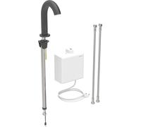 Geberit Piave grifo para lavabo de pie electrónico negro 116.162.14.1