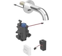 Geberit Piave mezclador de lavabo, proyecciÃ³n 170mm, con mezclador termostÃ¡tico, funcionamiento por red, para caja de funciÃ³n oculta, 116.267., Color: cromado brillante - 116.267.21.1