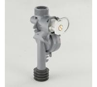 Geberit Pieza de agua gris, para control de urinario, 240517001