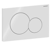 Placa Geberit Sigma01 Doble Pulsador para Cisterna 115.770.11.5 Blanco