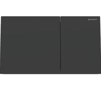 Geberit Sigma70 placas de accionamiento para doble descarga, 115.622.14.1, Color: Acero inoxidable lacado negro mate