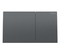 Geberit Sigma70 placas de accionamiento para doble descarga, angular, 115622QD1, Color: Acero inoxidable negro cromado - CM