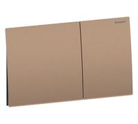Geberit Sigma70 placas de accionamiento para doble descarga, angular, 115.622.QB.1, Color: Acero inoxidable oro rojo