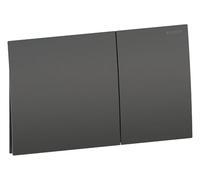 Geberit placa de accionamiento Sigma70 para 2 cisternas, 115.622.QD.1, Color: Cromo negro