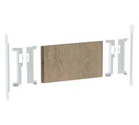 Geberit Placa de montaje Duofix para lavabo, con mueble bajo lavabo, dos griferías de lavabo, 111056001 - CM