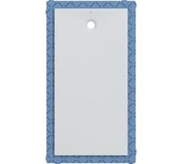 Geberit plato de ducha rectangular Olona 80x120 cm, altura 4 cm, desagüe en el centro, blanco/ mate, 550913001 - CM