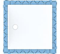 Geberit plato de ducha Setaplano, 100x100cm, altura 4,5 cm, blanco-alpino, 154.280.11.1