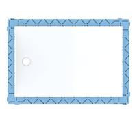 Geberit plato de ducha Setaplano, 154.262.11.1, 100x80cm, altura 4,5 cm, blanco-alpino - 154.262.11.1