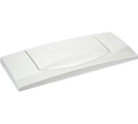 Geberit - Pulsador Geberit 300T, Para Descarga Interrumpible: Blanco Alpino (115.333.11.1)