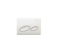 Geberit Kappa20 Placa de accionamiento para doble descarga, accionamiento desde arriba/delante para UP200, 115228111, Color: Blanco - CM