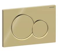 Geberit - Pulsador Geberit Sigma01, Para Doble Descarga: Latón Especial Galvanizado (115.770.DT.5)