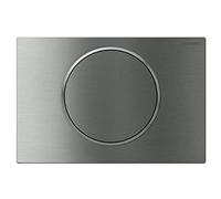 Geberit - Pulsador Geberit Sigma10, Para Descarga Interrumpible: Acero Inoxidable Cepillado/Pulido/Cepillado (115.758.SN.5)