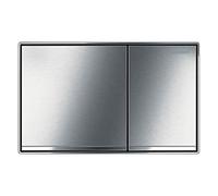 Geberit - Pulsador Geberit Sigma60, Para Doble Descarga, Enrasado: Cromado Cepillado (115.640.GH.1)